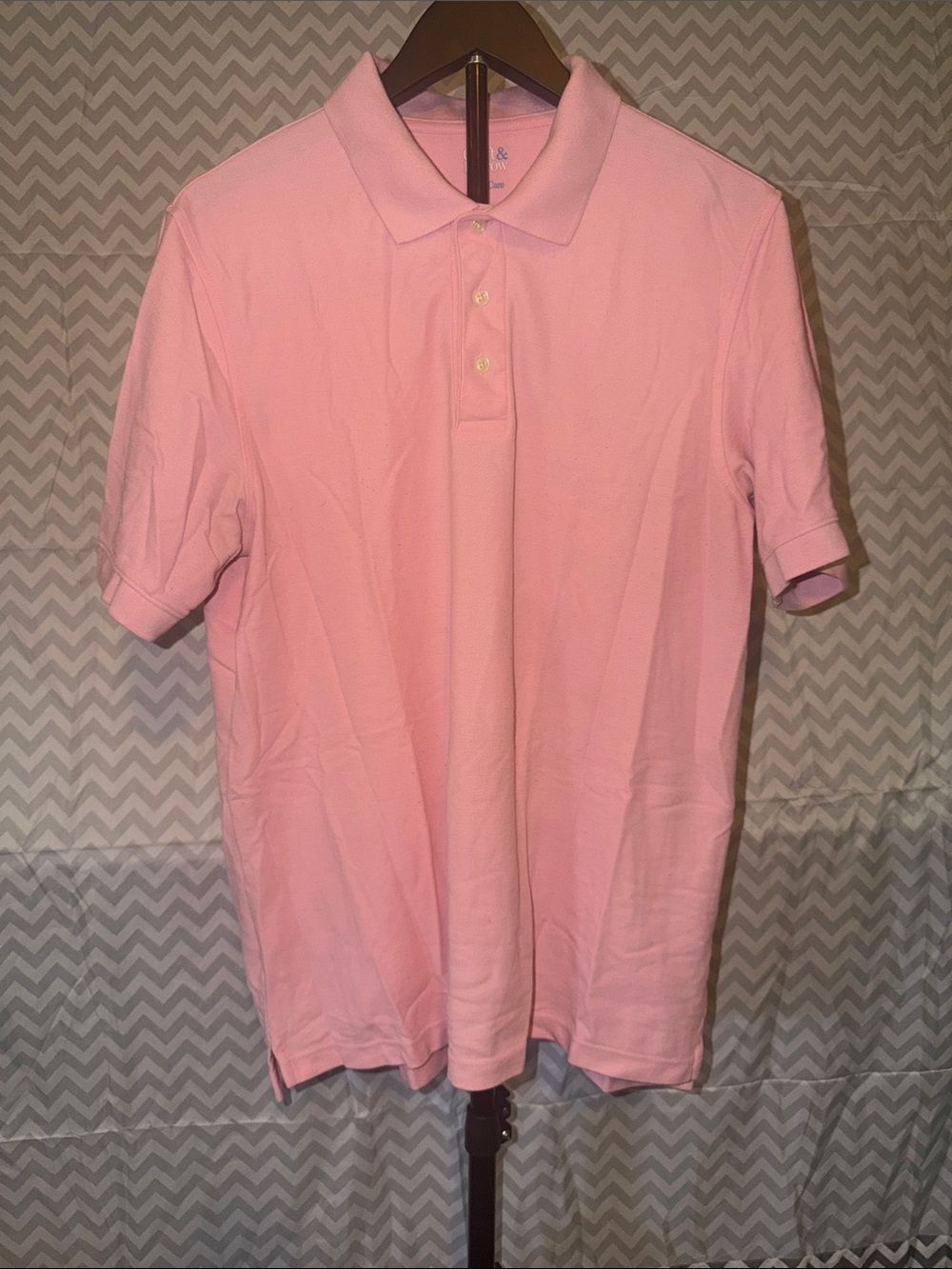 croft & barrow Men's Light Pink Polo Shirt